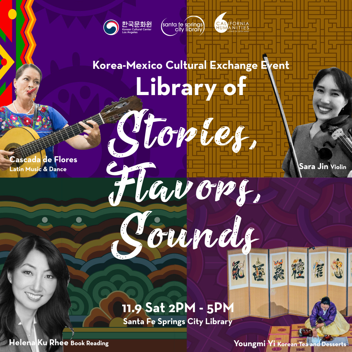 Korea-Mexico Cultural Exchange Event "Library of Stories, Flavors, Sounds"