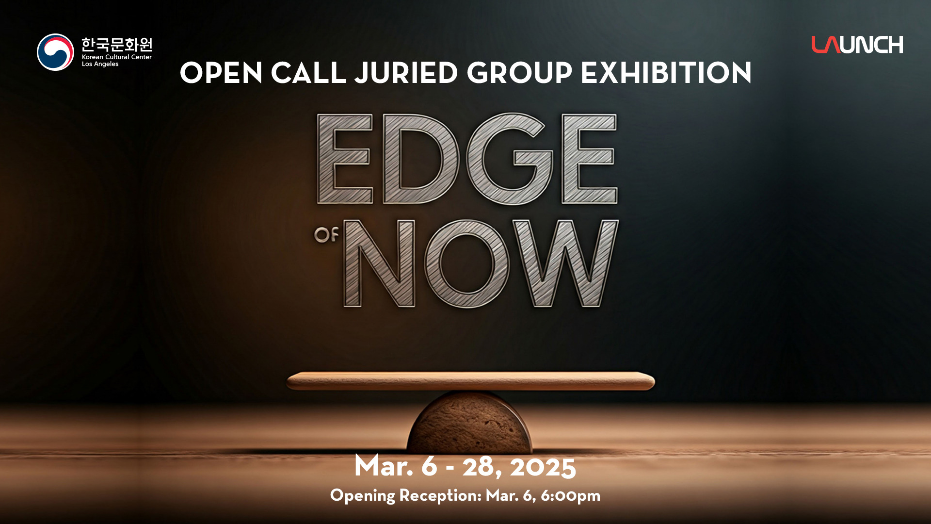 KCCLA,LAUNCH Open Call Juried Exhibition 'Edge of Now'