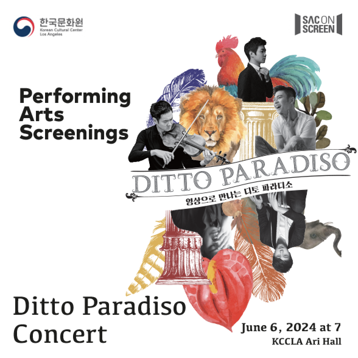 Ditto Paradiso Concert Screening